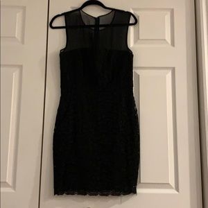 Diane Von Furstenberg Black Cocktail Dress